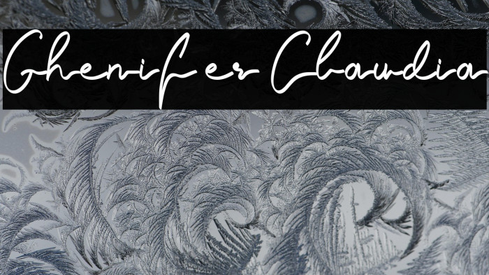 Ghenifer Claudia Example 2