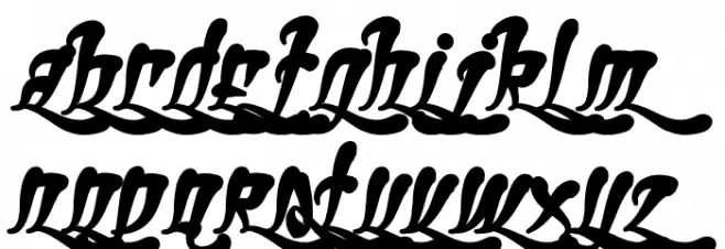Ghetto Fabulous Bold Шрифта ВЕРХНИЙ