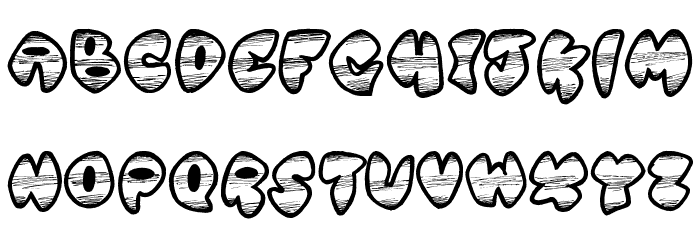 Ghetto Master Font LOWERCASE
