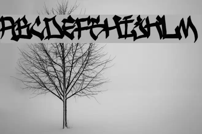 Ghetto Streetz Font examples