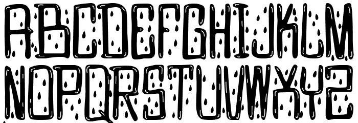 Ghetto bros Font LOWERCASE