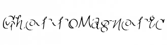 GhettoMagnetic  Frei Schriftart Herunterladen