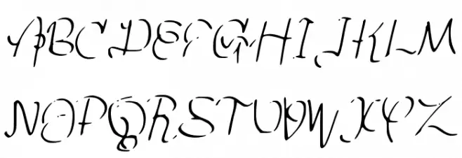 GhettoMagnetic Шрифта ВЕРХНИЙ