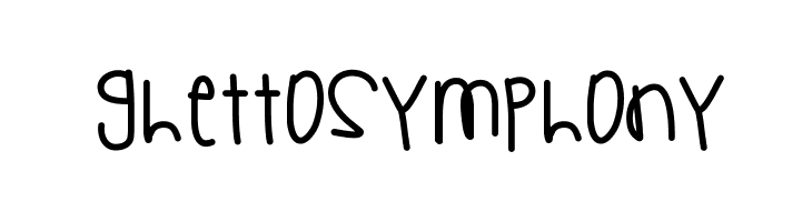 GhettoSymphony  Fuentes Gratis Descargar