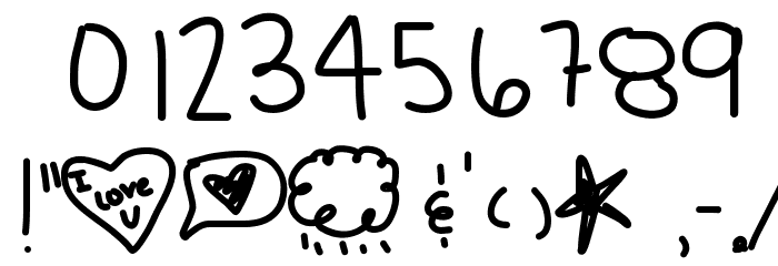 GhettoSymphony Font OTHER CHARS