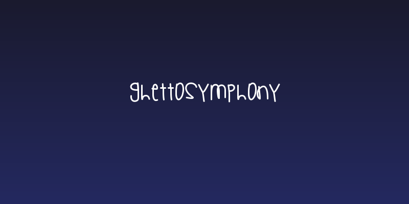 GhettoSymphony Social Header