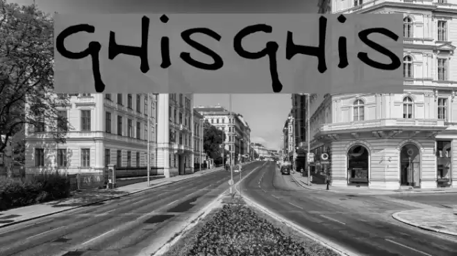 Ghis Ghis Font examples