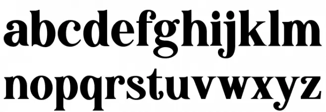 Ghitna Font Litere mici