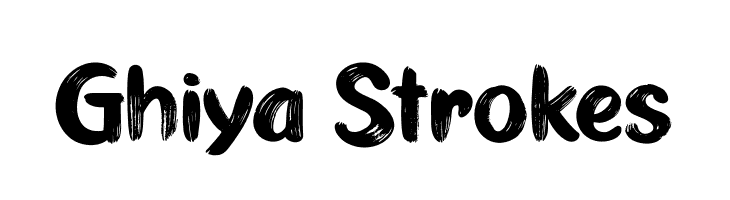 Ghiya Strokes  Free Fonts Download