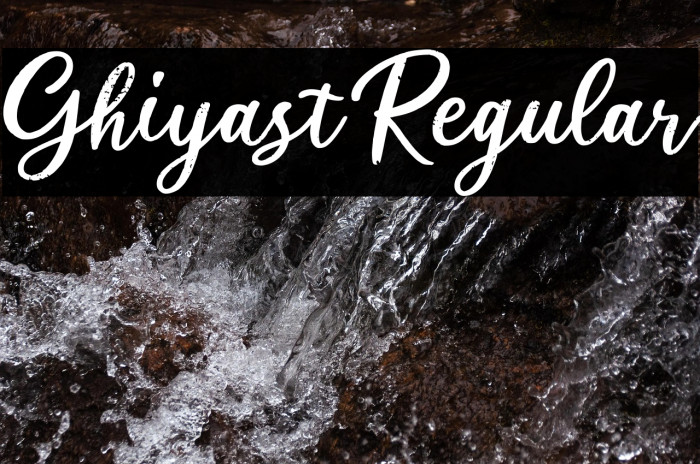 Ghiyast Regular Example 1