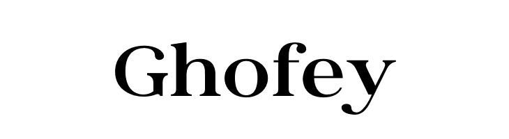 Ghofey  Descarca Fonturi Gratis
