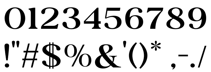 Ghofey Font Alte caractere