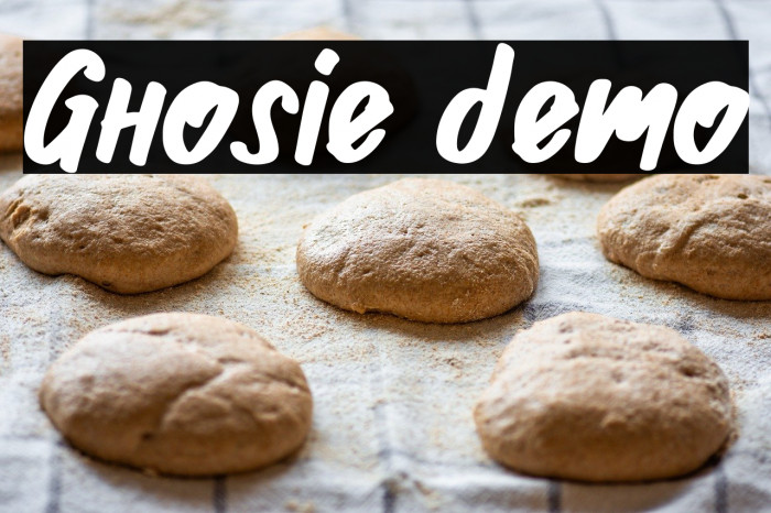 Ghosie demo Example 3