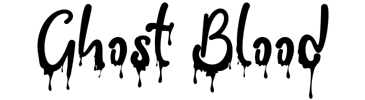 Ghost Blood  Descarca Fonturi Gratis