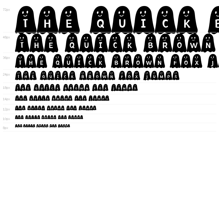 Ghost Bois Friendly Solid Waterfall