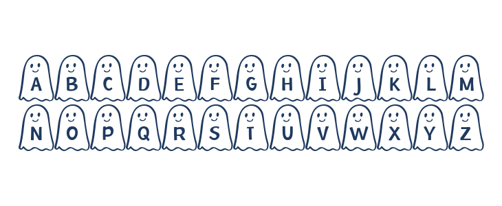 Ghost Bois Friendly Uppercase