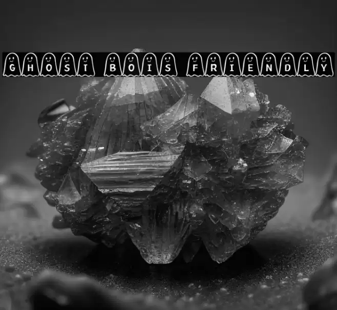 Ghost Bois Friendly Font examples