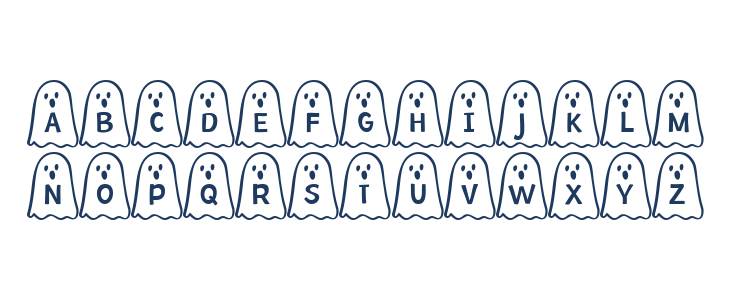 Ghost Bois Spooky Uppercase