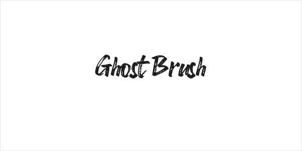 Ghost Brush Logo
