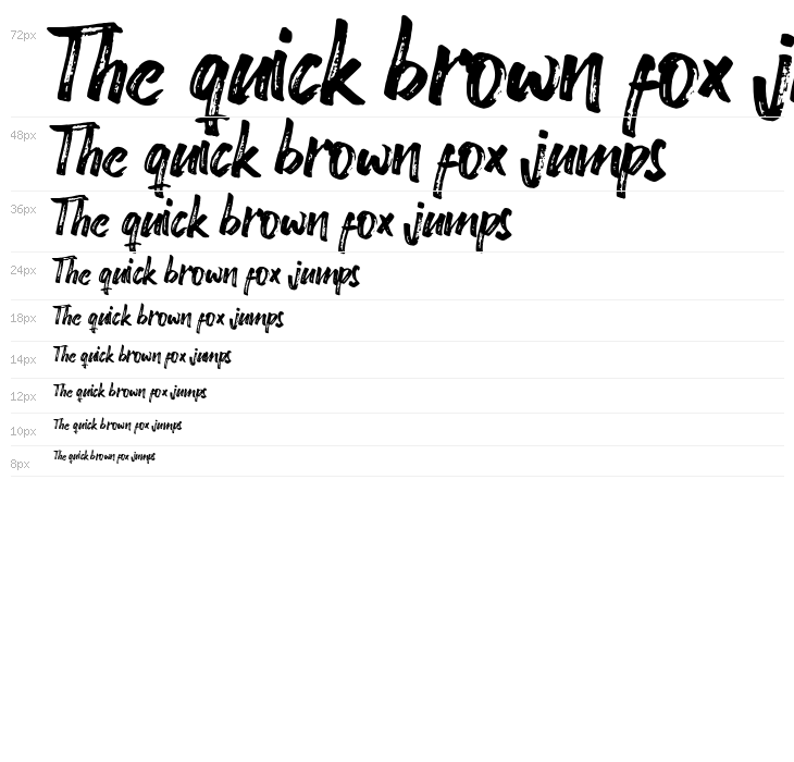 Ghost Brush Waterfall