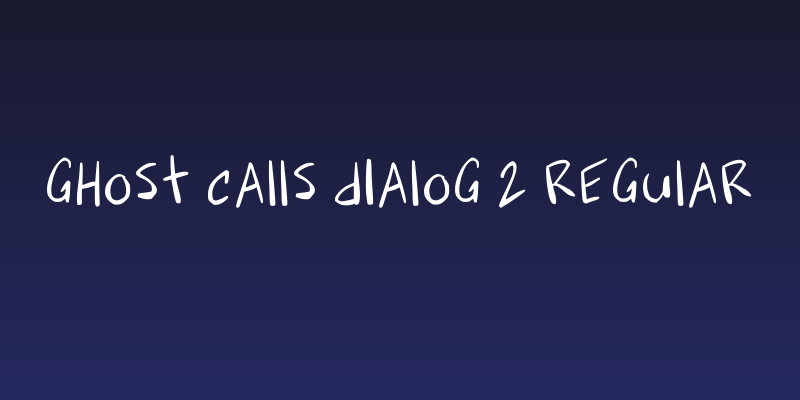 Ghost Calls Dialog 2 Regular Social Header