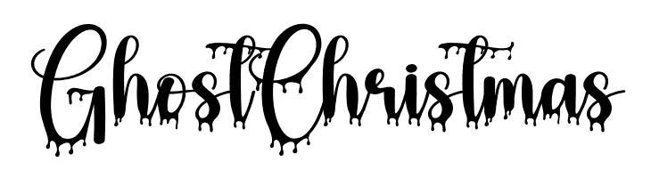 Ghost Christmas  Скачать бесплатные шрифты