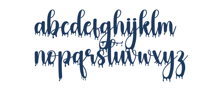 Ghost Christmas Lowercase