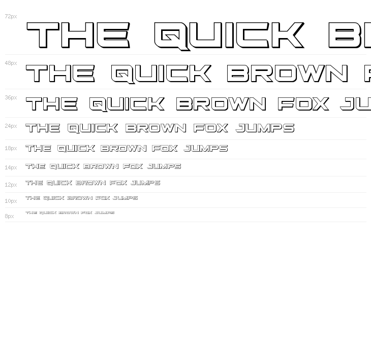 Ghost Clan 3D Regular Waterfall