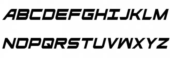 Ghost Clan Condensed Italic  