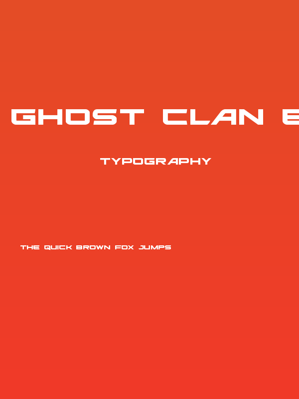 Ghost Clan Expanded Poster