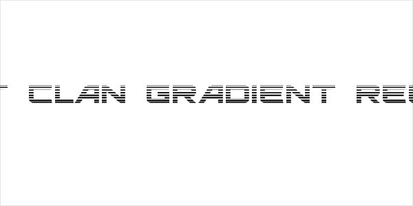 Ghost Clan Gradient Regular Logo