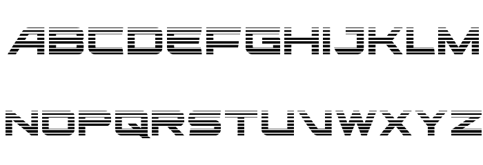 Ghost Clan Gradient Regular Font LOWERCASE
