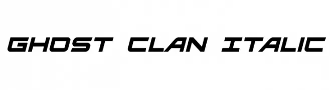 Ghost Clan Italic 