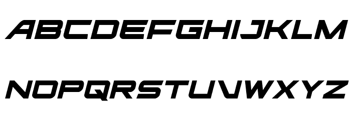 Ghost Clan Italic Font LOWERCASE