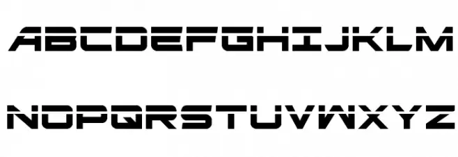 Ghost Clan Laser Regular Schriftart Groß