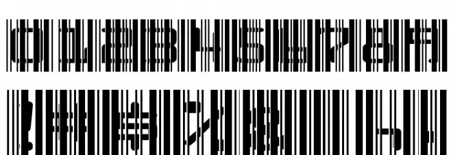 Ghost Code Font OTHER CHARS