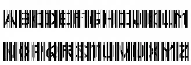 Ghost Code Font Litere mari