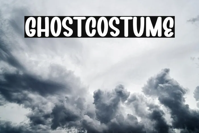 Ghost Costume Example 1