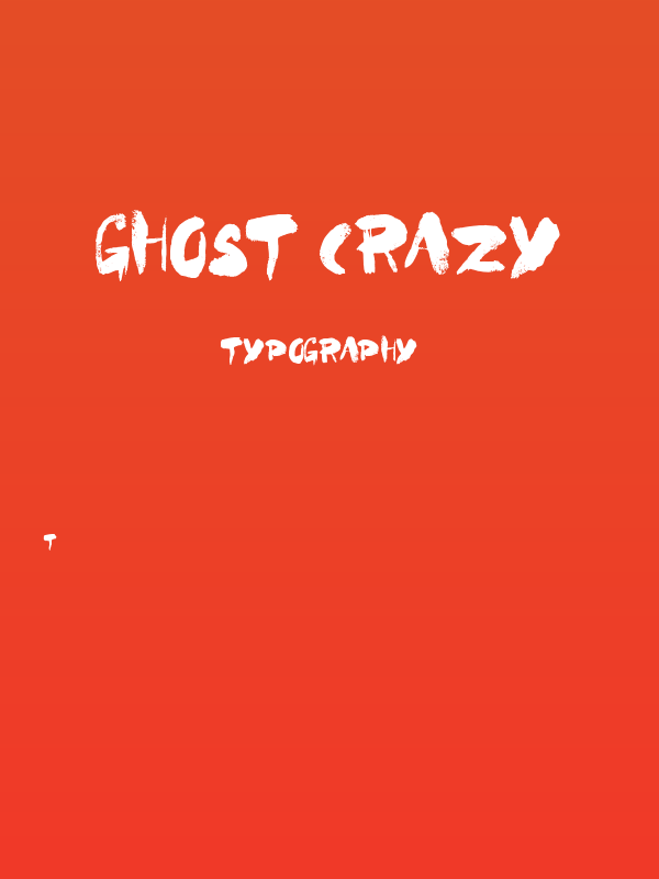 Ghost Crazy Poster