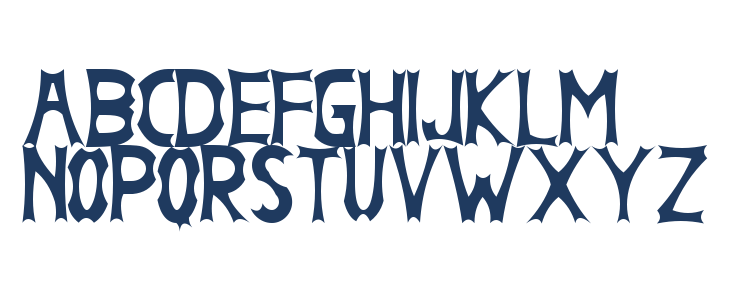 Ghost Demon Uppercase