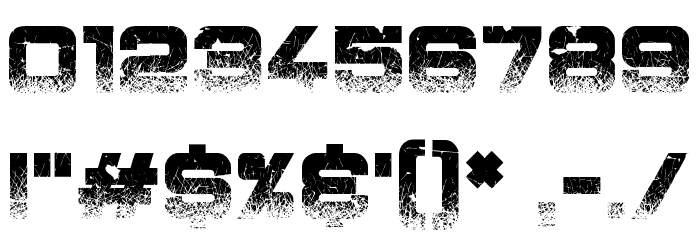 Ghost Factory Font OTHER CHARS