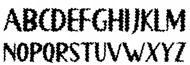 Ghost Festival Шрифта ВЕРХНИЙ