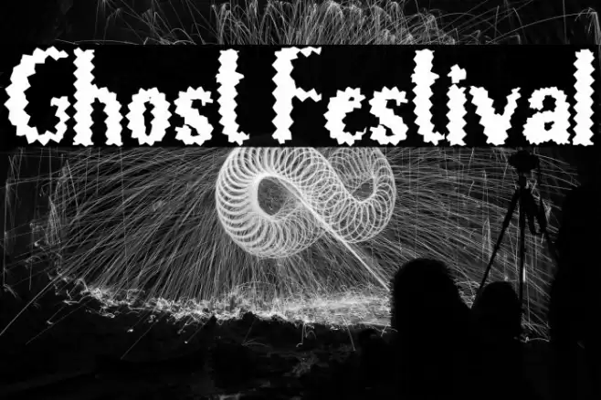 Ghost Festival Font examples