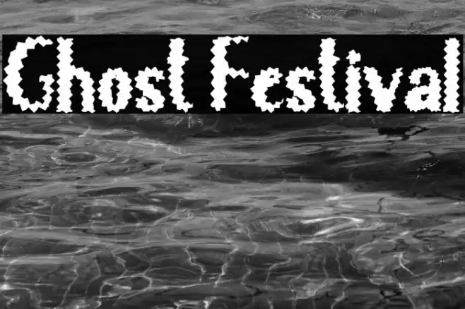 Ghost Festival Font examples