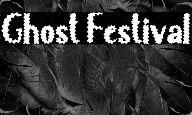 Ghost Festival Font examples