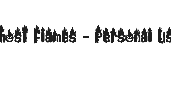 Ghost Flames - Personal Use Logo