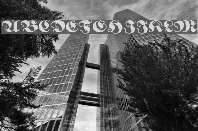 Ghost Gothic Font examples