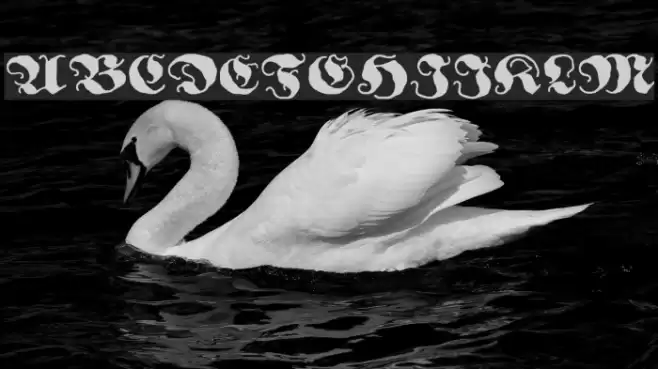 Ghost Gothic Font examples