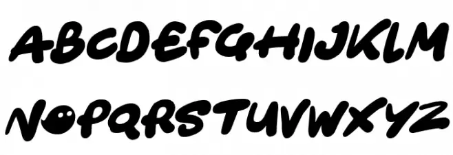 Ghost HOuses Italic خط أحرف صغيرة