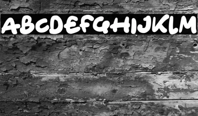 Ghost HOuses फ़ॉन्ट examples